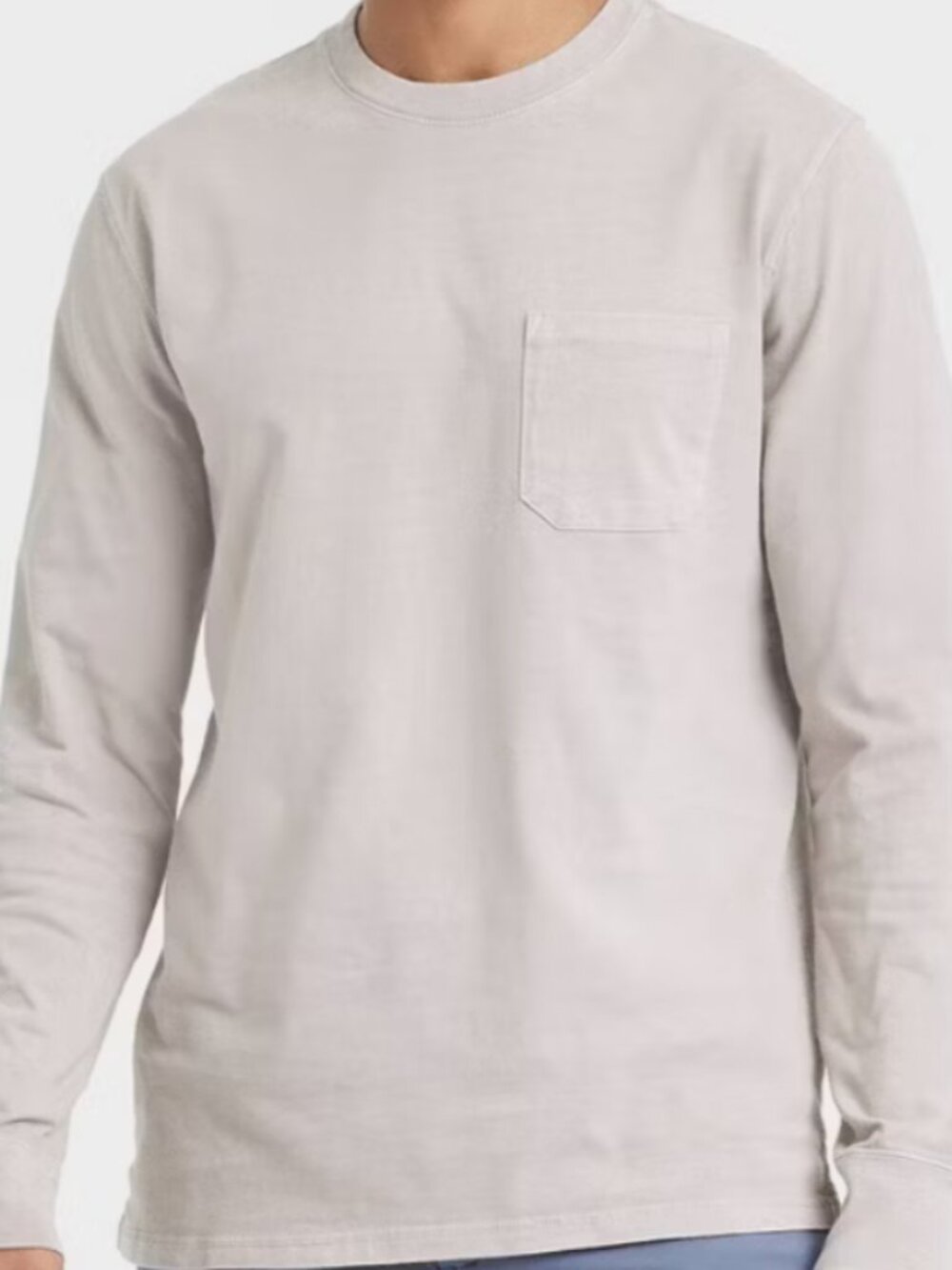 1026-1027 MENS LARGE TAUPE SHIRT BY GOODFELLOW